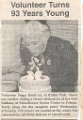 Peg Keely - News Paper Clipping - 4